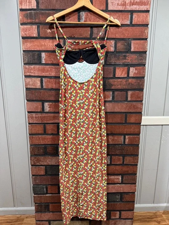 montce Petal Long Slip Dress - Picture 4 of 10